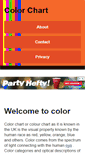 Mobile Screenshot of color-chart.org